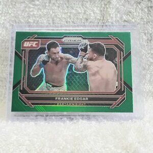 3/$25 Mint 2023 Panini Prizm Frankie Edgar Green UFC Card 22!!